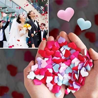 Ljubezenski konfeti v obliki srca (100 kosov) | HEARTPETAL
