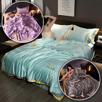 Svilnato mehka satenasta odeja | SILKSTAR