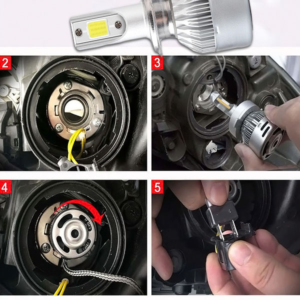LED žaromet podrobnosti