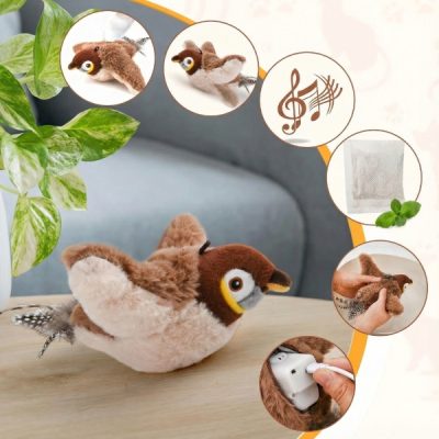 Interaktivna igrača ptica z mahanjem kril | CHIRRCAT